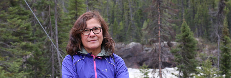 Diana Lewis, professor in Indigenous Studies and Geography and Environment