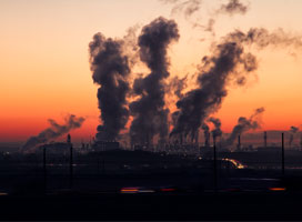 Industrial air pollution