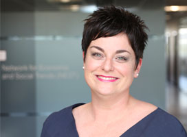 Political Science professor Joanna Quinn