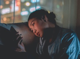 Person staring into cell phone, Photo by Mike Toraw of Pexels