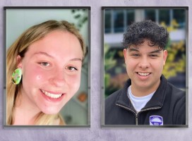 Isabel Savard and Nicholas Keller